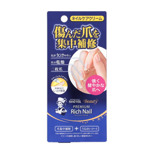 ROHTO MENTHOLATUM HAND VEIL PREMIUM RICH NAIL CREAM