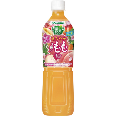 SALE! KAGOME YASAI SEIKATSU PEACH MIX 720ML Reg. $4.99