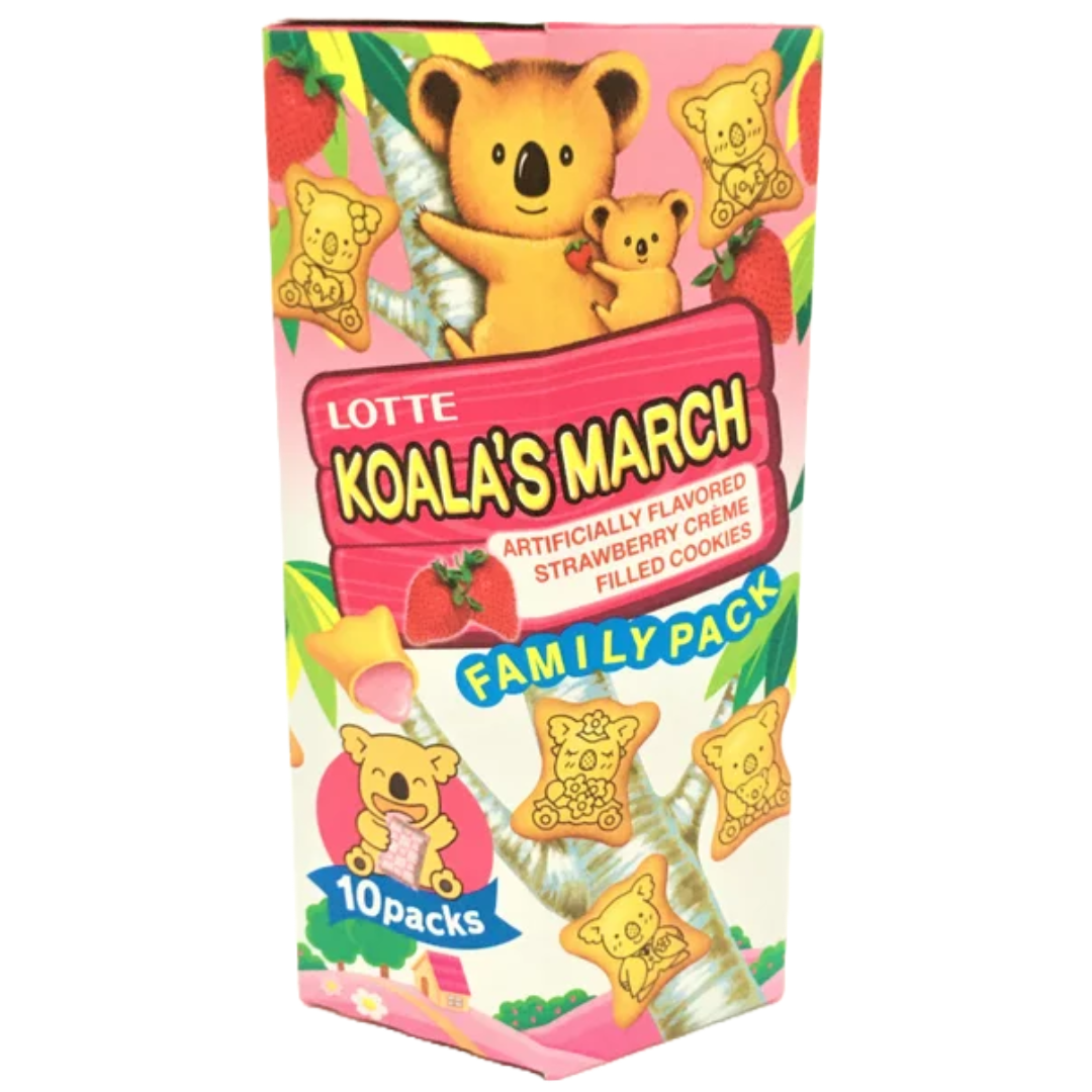 LOTTE KOALA NO MARCH STRAWBERRY L 6.9OZ