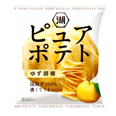 KOIKEYA PURE POTATO CHIPS YUZU PEPPER
