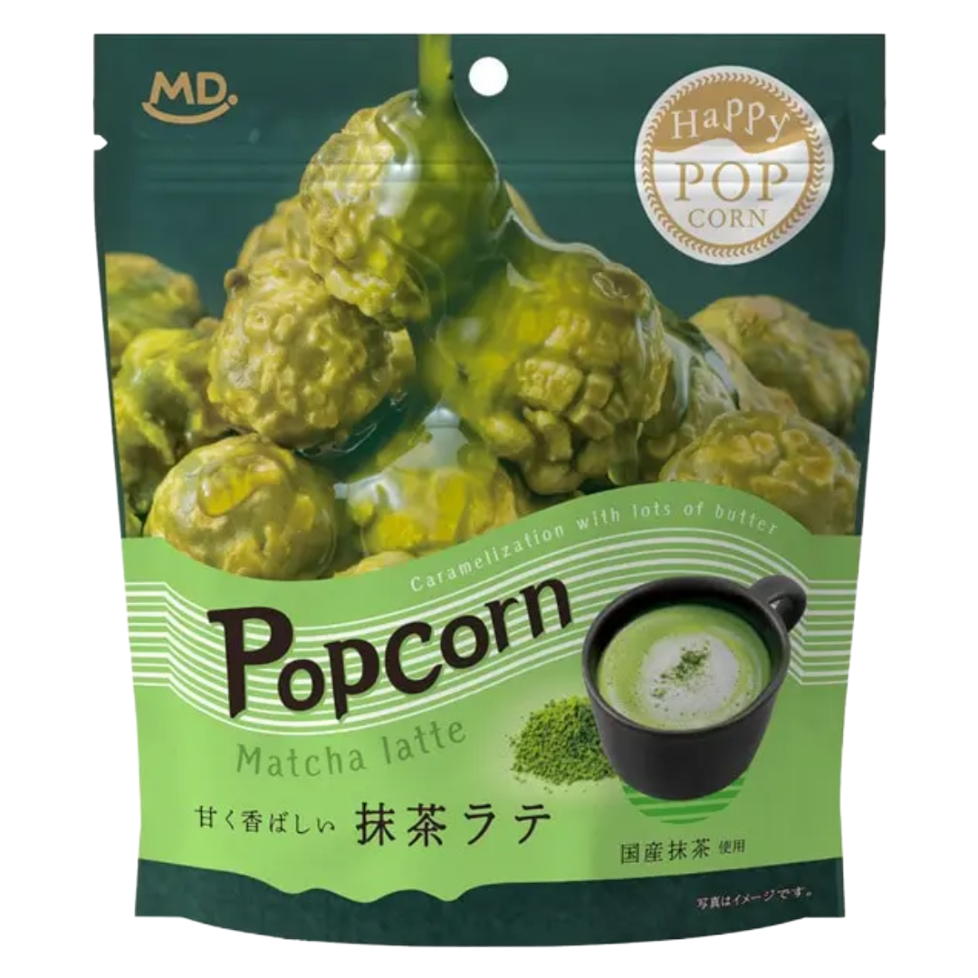 MD HAPPY POPCORN MATCHA LATTE FLAVOR