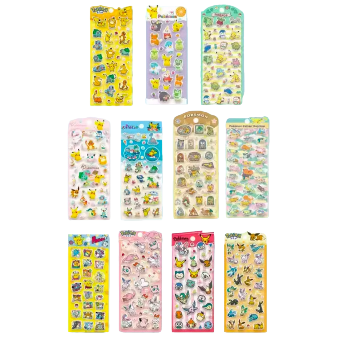 POKEMON STICKER CHARACTER COLLECTION