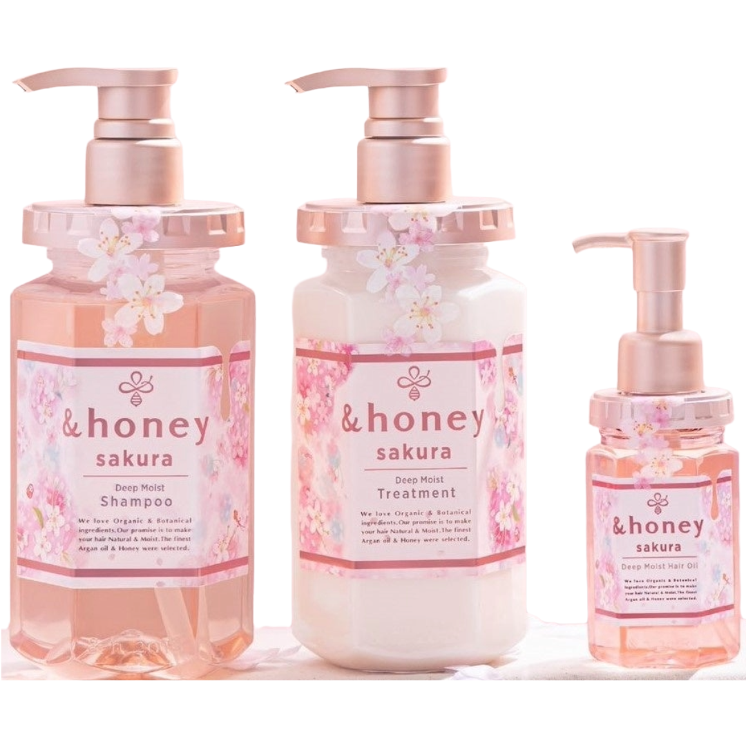 VICREA & HONEY SHAMPOO TREATMENT OIL SET