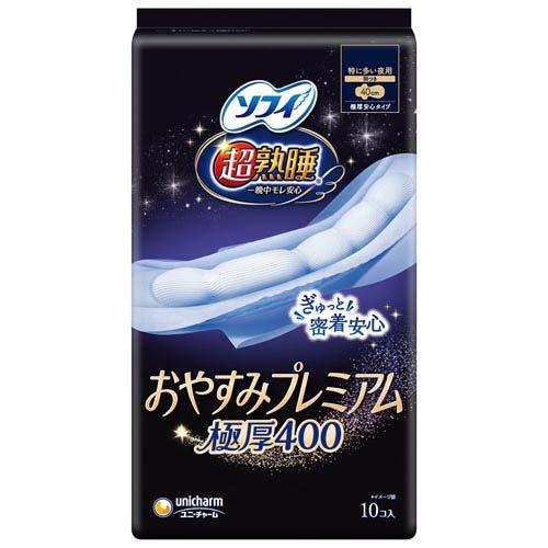 UNICHARM SOFY NIGHT GUARD PREMIUM 40CM 10P