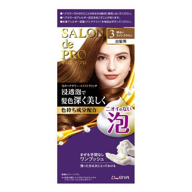 SALON DE PRO BUBBLE #3 BRIGHT LIGHT BROWN