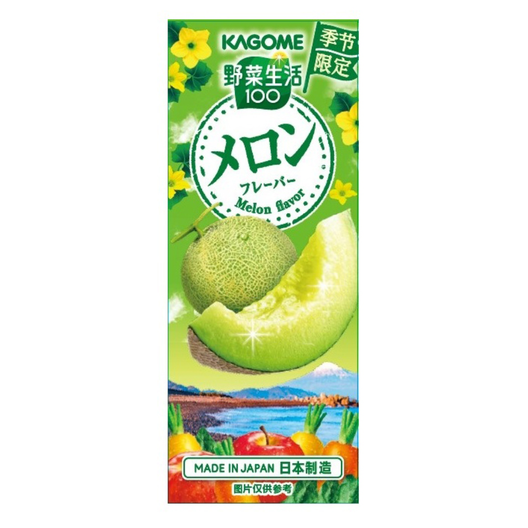 KAGOME YASAISEIKATSU100 MELON 200ML