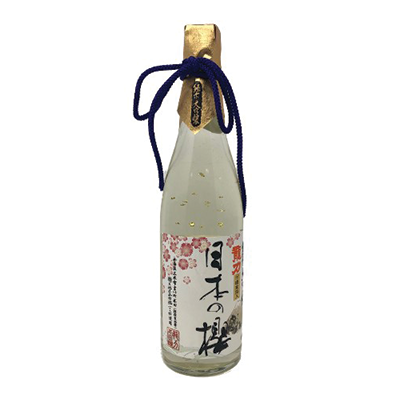 NIHON NO SAKURA W/GOLD (VEGAN PREMIUM SAKE)