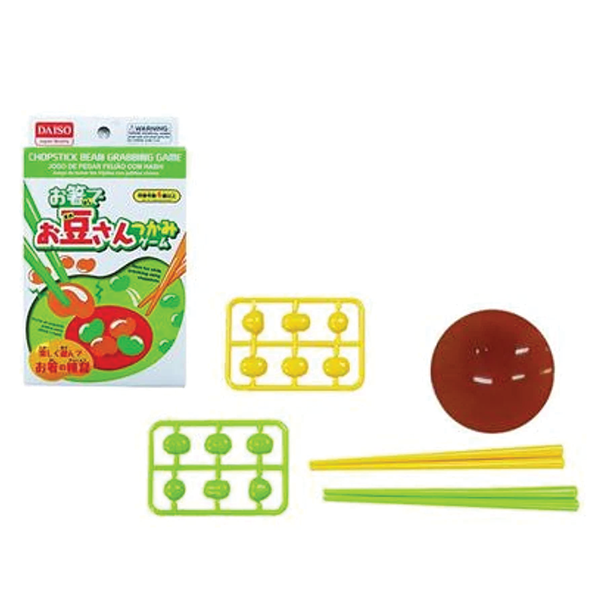 CHOPSTICK BEAN GRABBING GAME