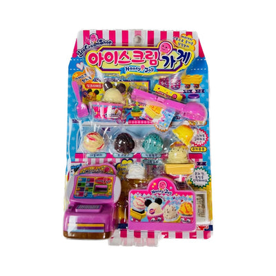 MINIATURE TOY SET ICE CREAM SHOP