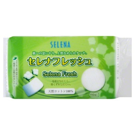 SELENA FRESH COTTON PUFF 110P