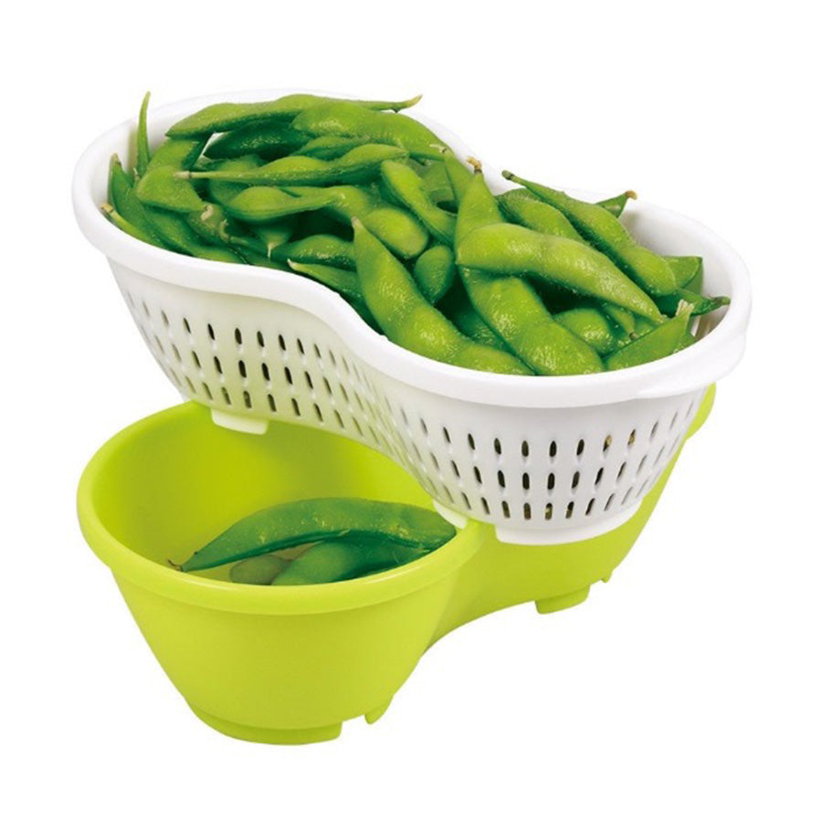 PEARL STRAINER AND BOWL FOR EDAMAME