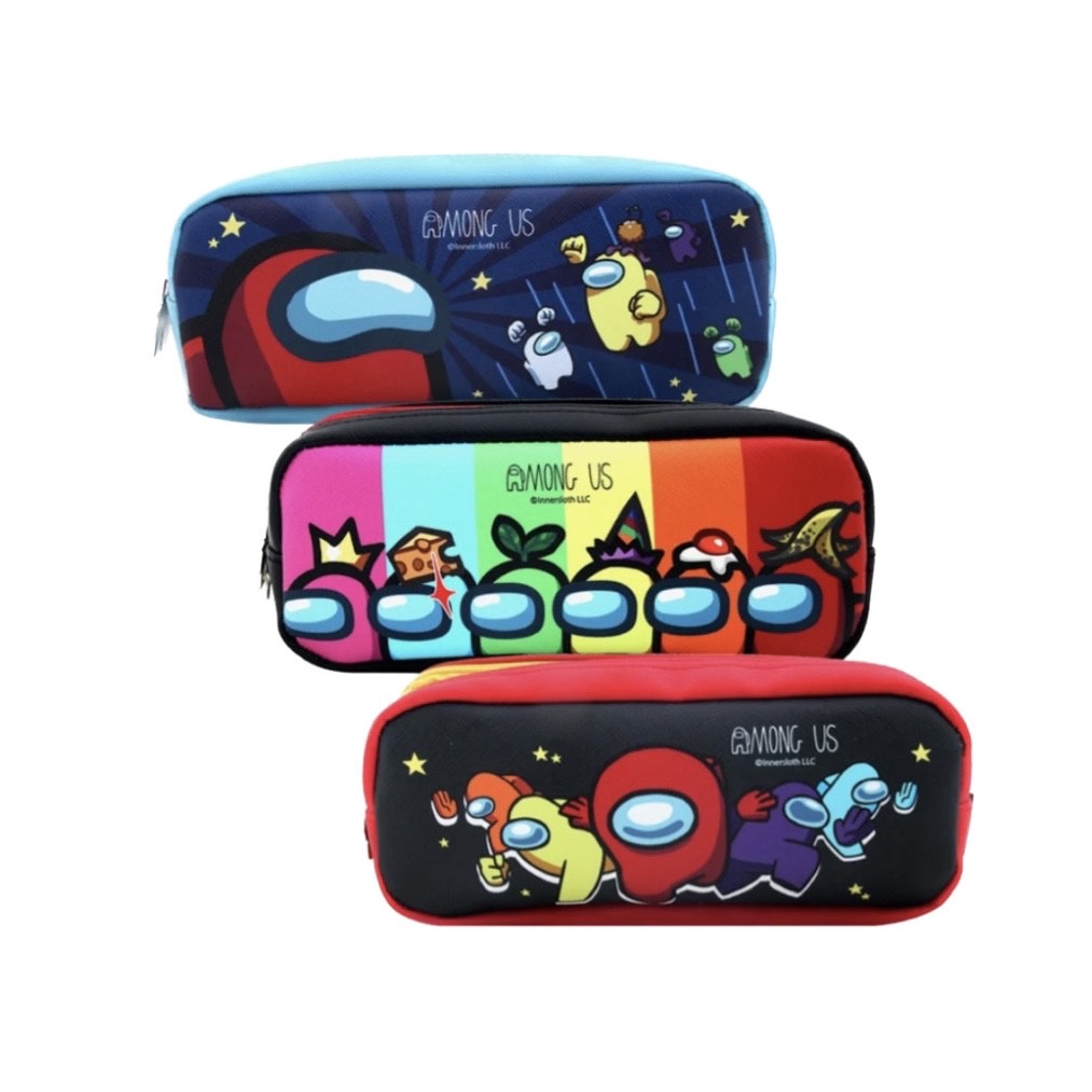 AMONG US DOUBLE PENCIL POUCH