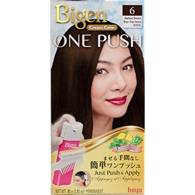 HOYU BIGEN ONE PUSH #6 DARKEST BROWN