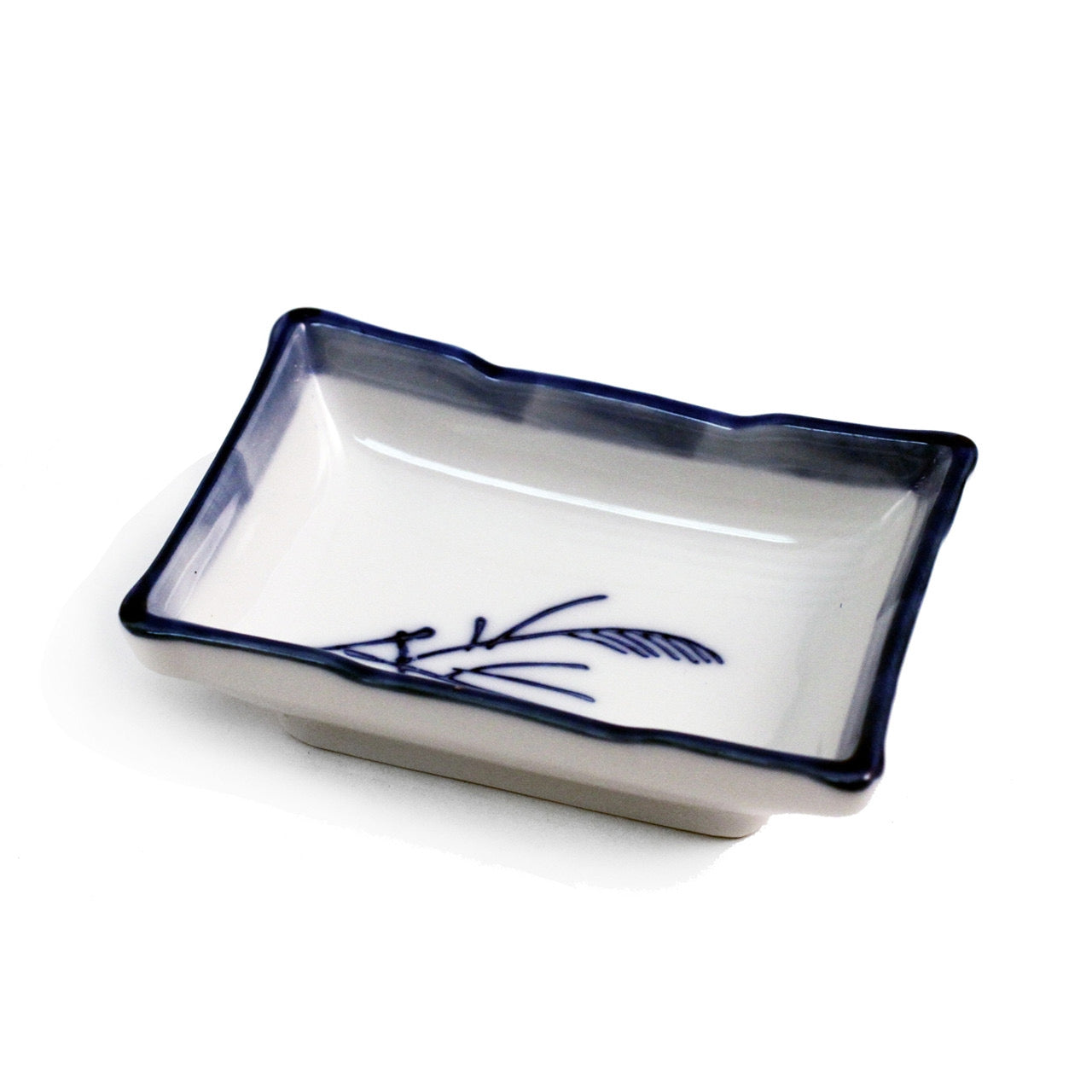 KAKU SOY SAUCE DISH WHEAT FIELD 3.58 X 2.44 IN