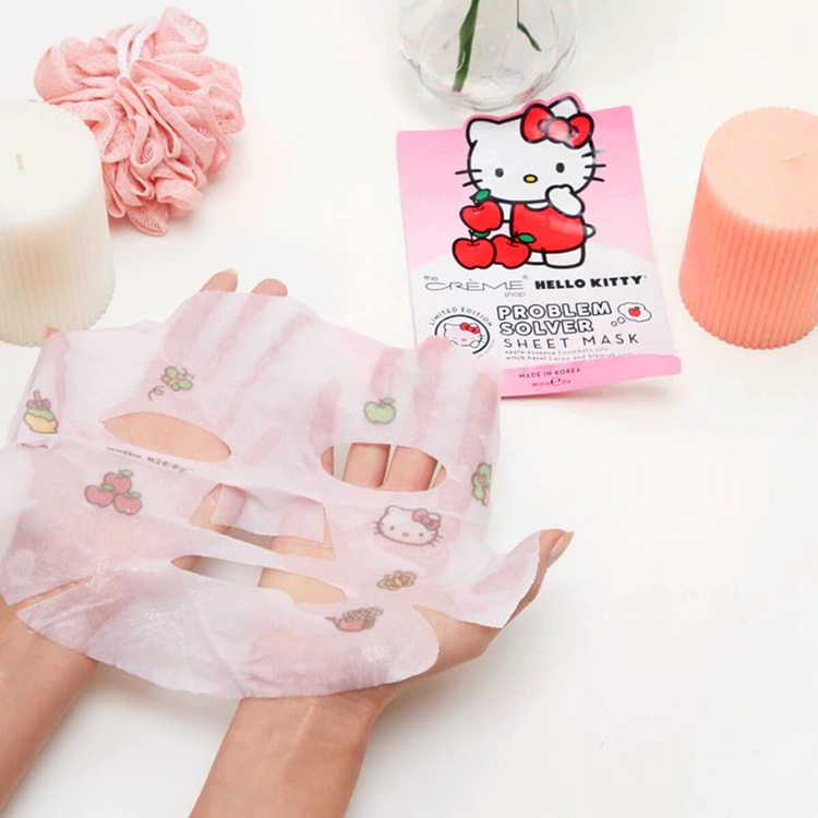 TCS HELLO KITTY FACE SHEET MASK PROBLEM SOLVER – HANAMARU JAPANESE