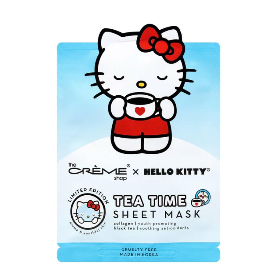 TCS HELLO KITTY FACE SHEET MASK TEA TIME