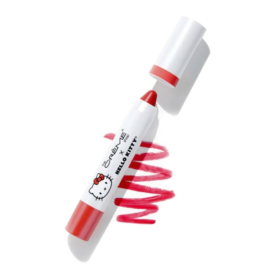 TCS HELLO KITTY LIPPY TINTED MOISTURIZING LIP BALM STRAWBERRY SWEETHEART