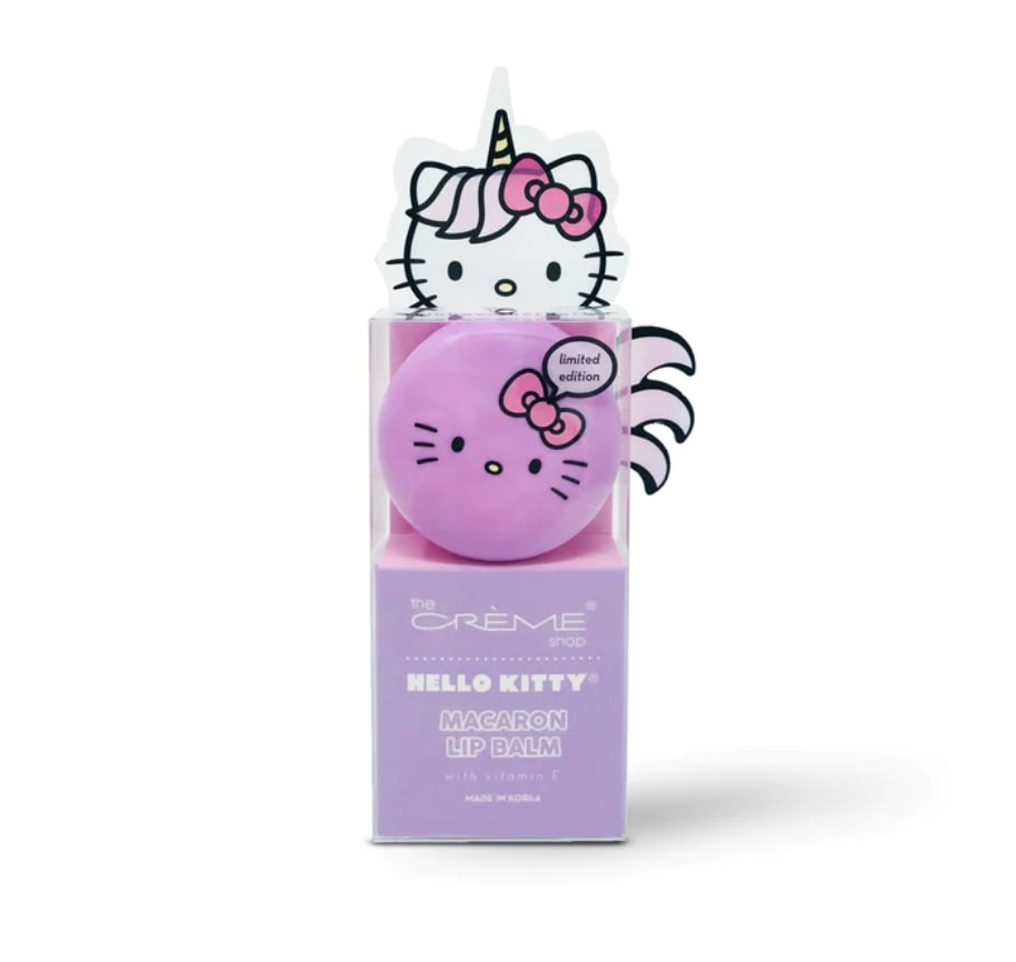 TCS HELLO KITTY MACARON LIP BALM RAINBOW SHERBET