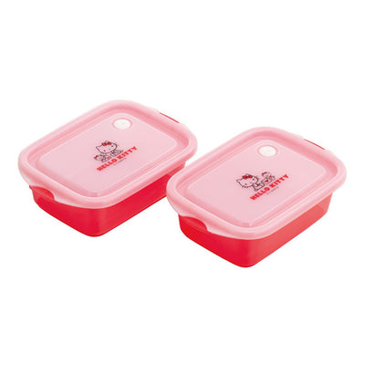 SKATER HELLO KITTY STORAGE FOOD BOX 500ML 2PCS