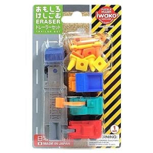 ER-BRI032 IWAKO ERASER TRAILER SET