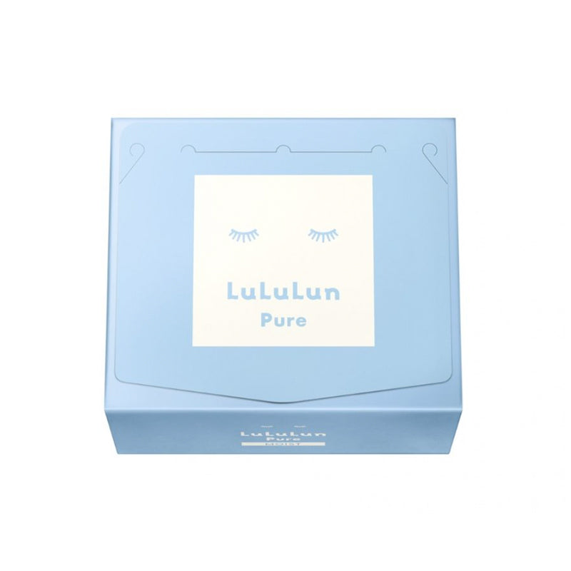 LULULUN PURE FACE MASK BLUE MOIST 32SHEETS