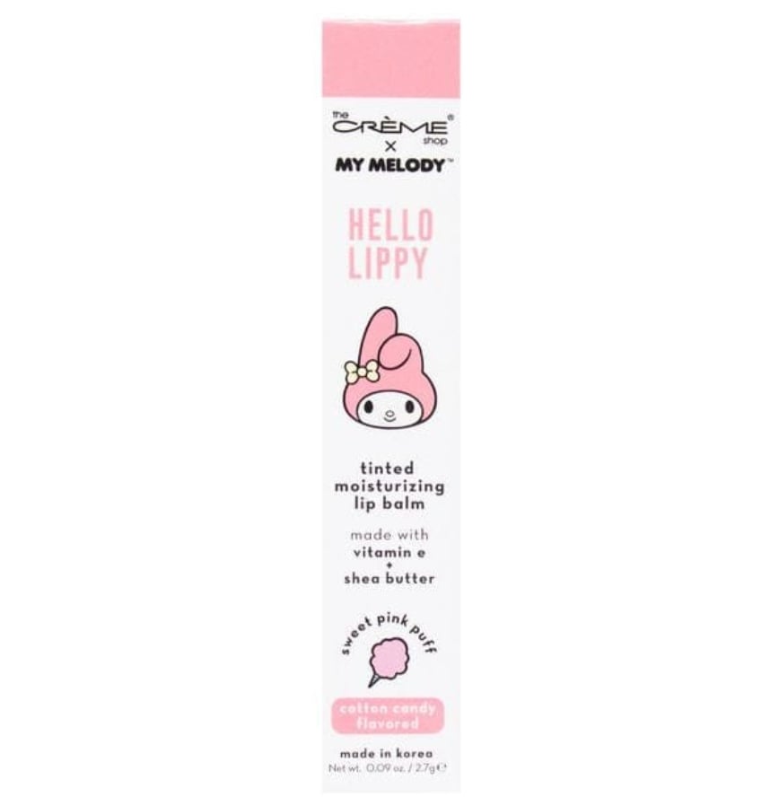 TCS MY MELODY LIPPY TINTED MOISTURIZING LIP BALM SWEET PINK PUFF
