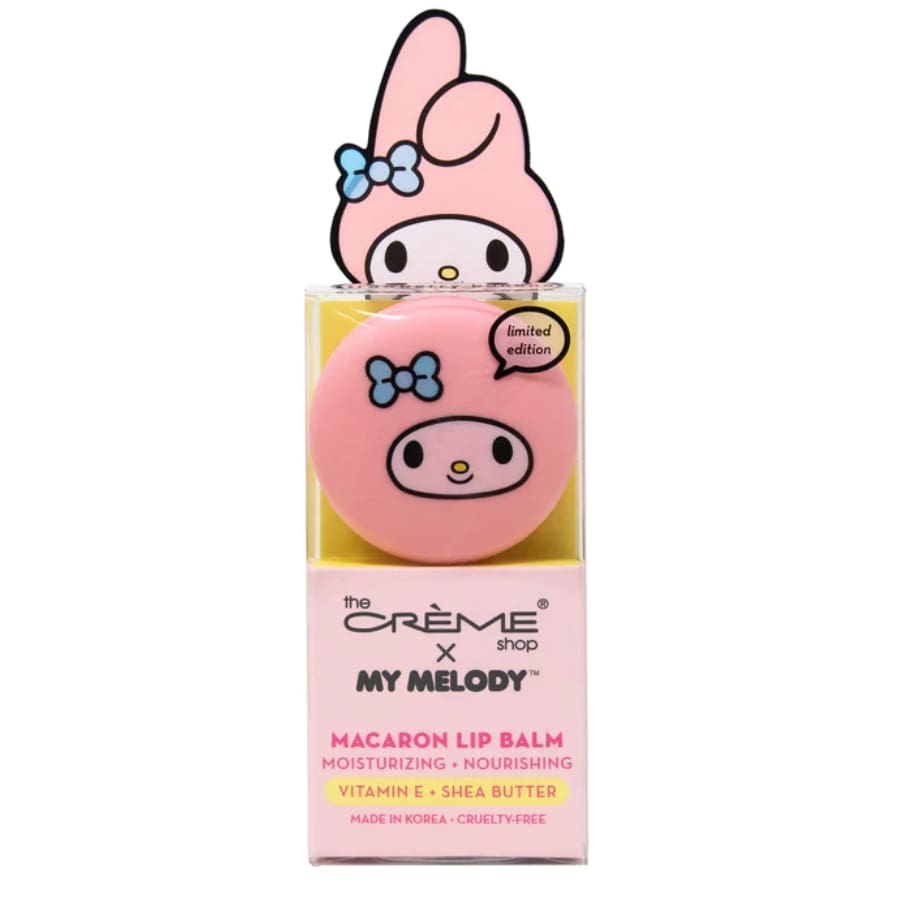 TCS MY MELODY MACARON LIP BALM STRAWBERRY BANANA