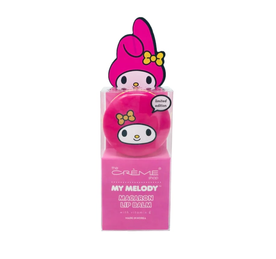 TCS MY MELODY MACARON LIP BALM STRAWBERRY ICE CREAM