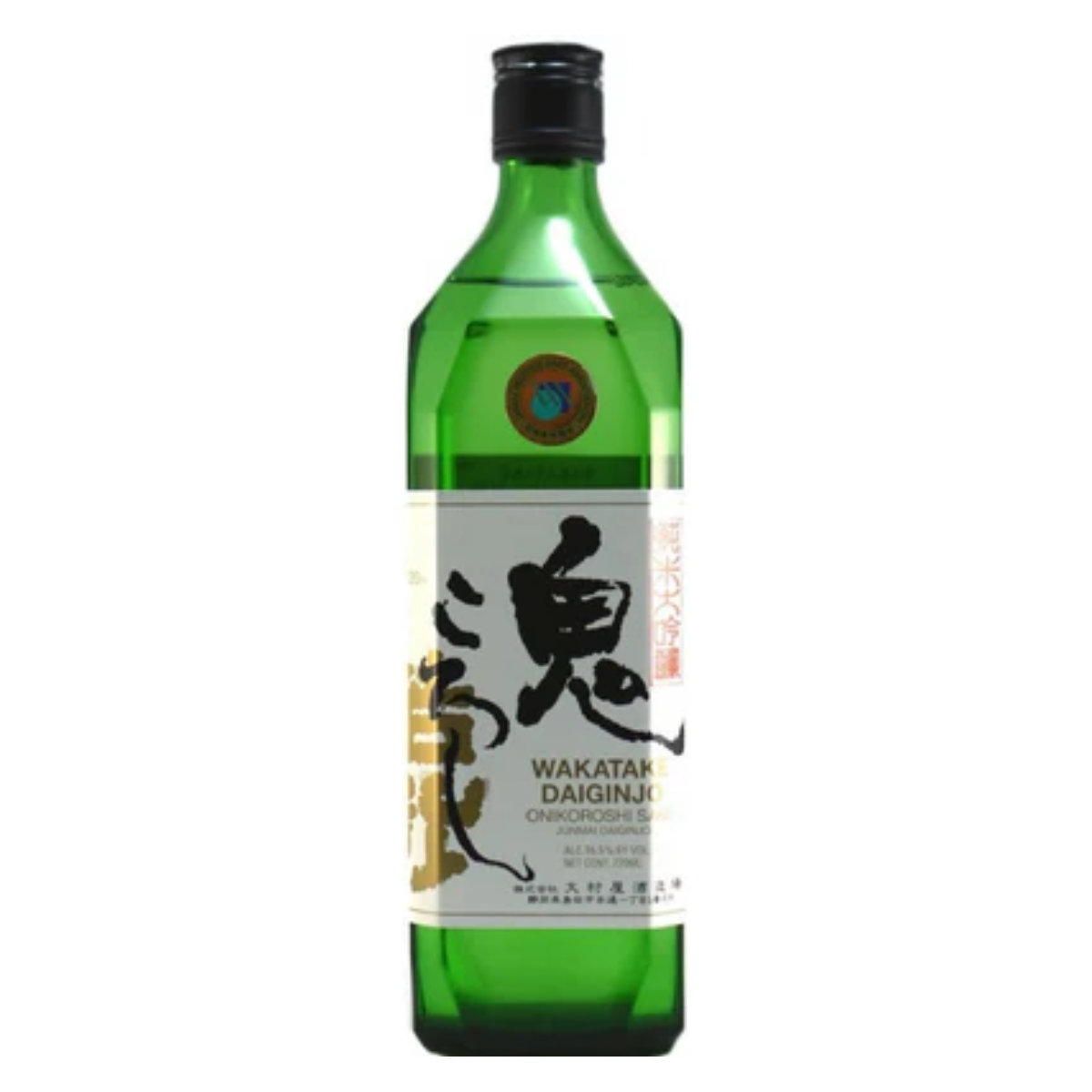 WAKATAKE ONIKOROSHI JUNMAI DAIGINJO 720ml