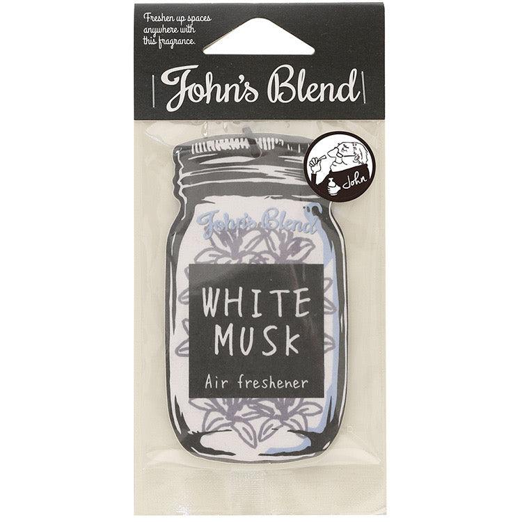 JOHN'S BLEND AIR FRESHENER WHITE MUSK