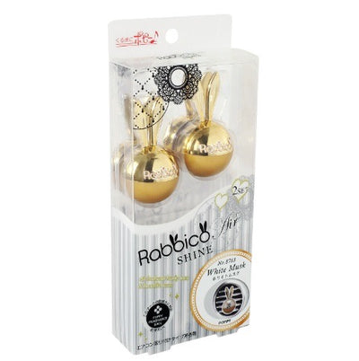 RABBICO AIR SHINE GOLD WHITE MUSK 2P SET