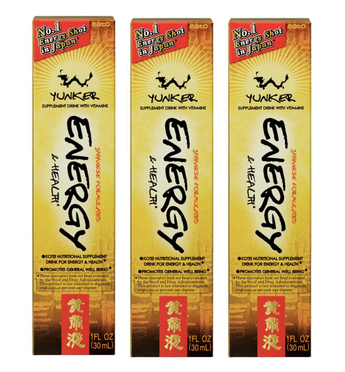 SATO YUNKER KOTEI ENERGY DRINK 3PACK