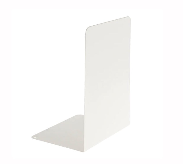 BOOK END WHITE 5.4 X 7.9 IN
