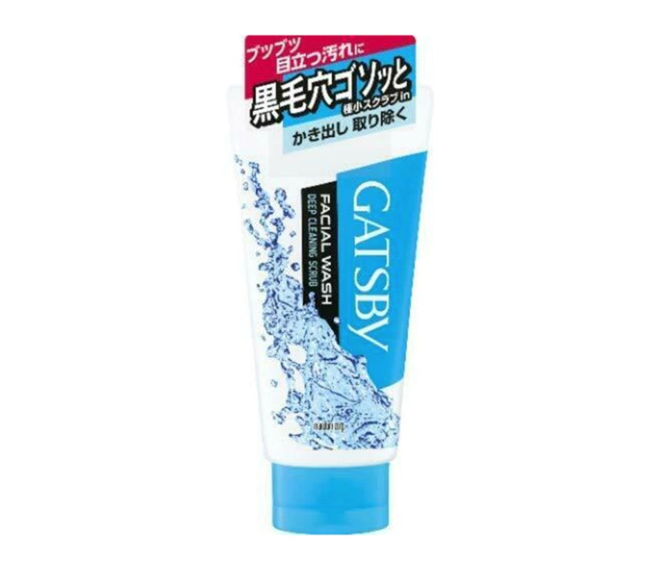 MANDOM GATSBY FACIAL WASH DEEP CLEANING SCRUB