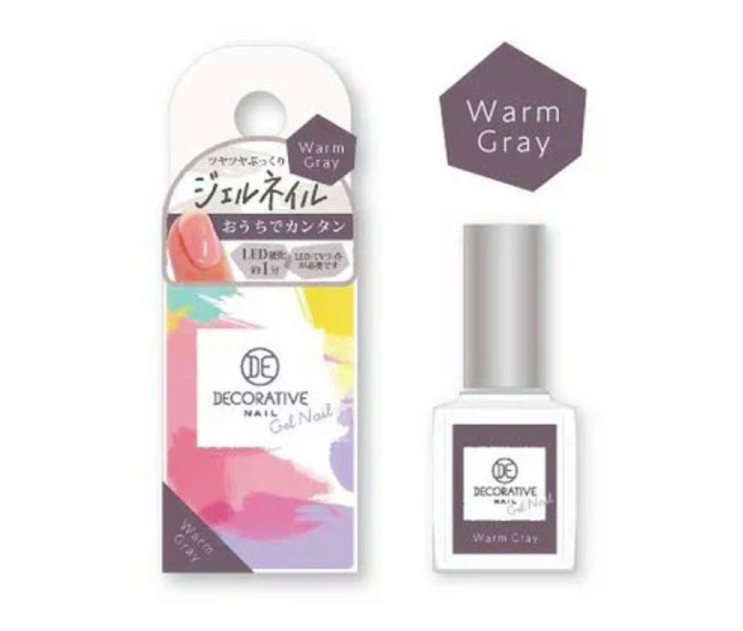 SHO-BIDO DECORATIVE COLOR GEL NAIL WARM GRAY