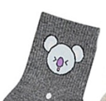 ANKLE SOCKS CUTE IDOL BT21 ONE SIZE