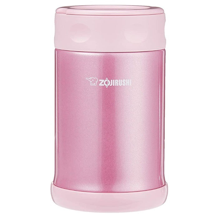 ZOJIRUSHI STAINLESS FOOOD JAR SW-EAE50 17OZ SHINY PINK