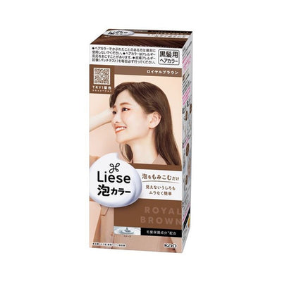 KAO LIESE BUBBLE HAIR COLOR ROYAL BROWN