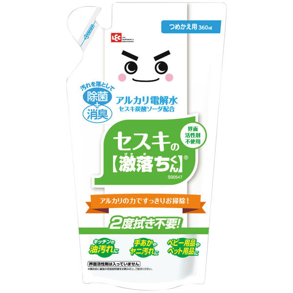 LEC GEKIOCHI SESUKI CLEANER REFILL 360ML