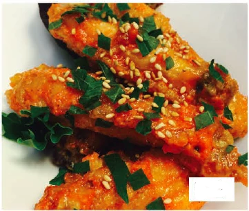 D17 明太手羽先唐揚げ Mentai Fried Chicken Wing